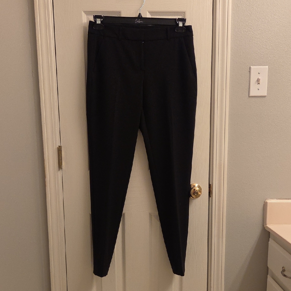 Classic Women's Black Ponte Dress Slacks